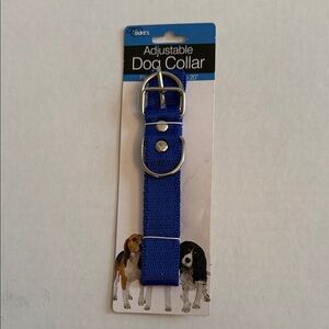 Royal Blue Adjustable Dog Collar